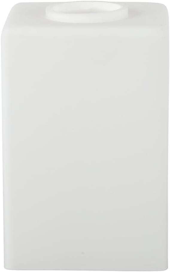 PRETYZOOM Frosted Glass Light Shade - Square Cylinder Lamp Shade for Table, Wall, Pendant Lights - for Living Room, Bedroom, Kitchen, Bar - 3.93 X 3.93 X 5.90 Inch