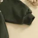 Toddler Baby Boy Girl Camo Hoodie Half Zip Pullover Sweatshirt Kids Long Sleeve Fall Shirts for Fishing Hiking (Green)