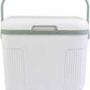 22L Portable Hard-Shell Cooler Box Insulated Ice Chest for Camping, Beach, Travel & Car Outings