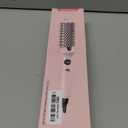 1.5 Thermal Brush for Voluminous Blowout Curls, Negative Ion Heated Round Brush for Shiny & Anti-frizz Styling, 12 Heat Settings for All Hair Type, Dual Voltage, Even Heat Distribution (Pink)