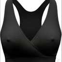 Medela Maternity and Nursing Sleep Bra Keep Cool, Black, Size Small, 1 Piece