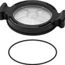 319-4100 Pool Pump Lid Cover, 319-4100 Pump Parts with O-Ring, for Waterway Champion, Defender, Hi-Flo Or SMF Pumps, Black