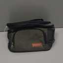 Insulated Lunch Bag for Women/ Men - Reusable Lunch Box for School Office Picnic Hiking Beach - Leakproof 12-Can Coke Cooler Tote Bag Organizer with Adjustable Shoulder Strap for Kids/ Adults - Green