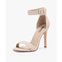 IDIFU Women's High Heels for Women Dressy Stiletto Heels Open Toe Heels Ankle Strap Heeled Sandals for Women on Wedding Party Homecoming Size:8