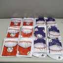 Tudomro 12 Pack Baseball Cooling Towels, 40''x12'' Baseball Breathable Chilly Towel with Bags, Sports Towels Ice Towel Microfiber Baseball Towel for Baseball Team Gift Sport Party Favors(Red and Blue)