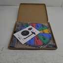 12 Inch 12 Slots Prize Wheel Tabletop Fortune Spin with Dry Erase Marker and Eraser for Engaging Home Parties, Trade Show, Carnival Events (12'' 12slots)