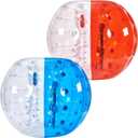 VEVOR Inflatable Bumper Ball 2 Packs; 2FT/3FT/4FT/5FT Body Size Adult Human Bubble Ball, Bumper Bubble Soccer Ball for Teens/Adults