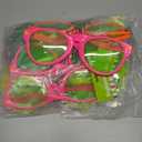 Fun Express Jumbo Giant Sunglasses - Set of 12 Wacky Oversized Pairs - Novelty Clown Glasses and Photo Booth Party Props