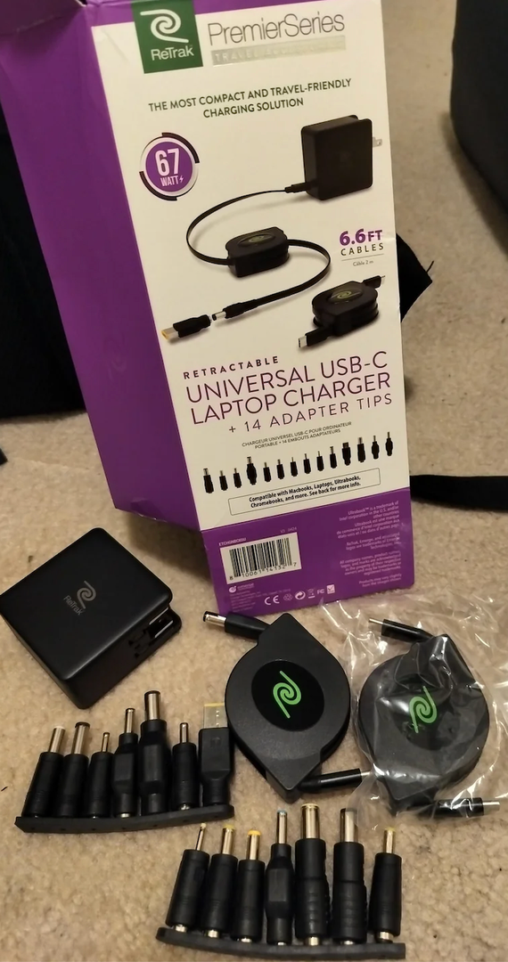 Emerge 6W USB C Universal Laptop Charger