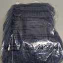 H.VERSAILTEX Super Stretch Individual Seat Cushion Covers Sofa Covers Couch Cushion Covers Slipcover Sets Thick Jacquard Textured Twill Fabric (1 Piece Sofa Cushion Cover, Navy)