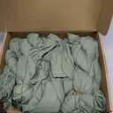 50 Pack Cheesecloth Napkins 20"x20" Sage Green Boho Gauze Cheese Cloth Napkins Bulk Rustic Dinner Table Decor for Wedding Bridal Baby Shower Party