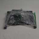 HBlife Dish Rack, Black Bamboo Folding 2-Tier Collapsible Drainer Dish Drying Rack with Utensils Flatware Holder Set (Dish Rack with Utensil Holder)