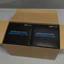 Bluetooth Speaker with HD Sound and Lights, Portable Wireless, Long-Lasting Battery Life, TWS Pairing, for Home/Party/Outdoor/Travel/Beach, Stocking Stuffers, Gifts for Adults (Black - 2)