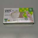 Disposable Vinyl Gloves, Food Safe, Latex-Free Powder-Free Clear Plastic Gloves for Cooking, House Clean, Food Prep (Small)