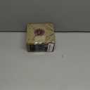 WORHE Natural Travertine Marble Coasters Set of 4-4" Round Stone Drink Coasters, Non-Slip Cork Backing, Housewarming Gift, Wedding, Protect Tables from Stains & Scratches (BD140)