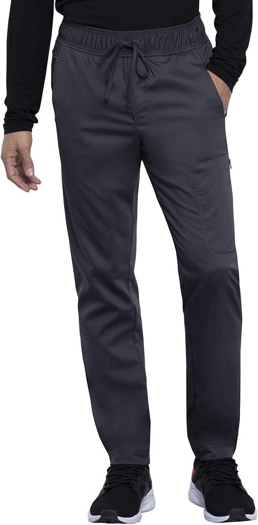 Workwear Revolution Men Scrubs Pant Natural Rise Jogger WW012, M
