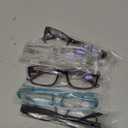 Gaoye 0.75 Professional Reading Glasses for All Day - Computer Readers with Blue Light Protection - Value Pack, 5 Pack