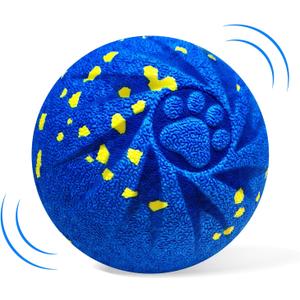 Interactive Dog Toy Ball, Interactive Dog Toys for Large Medium Dogs - Smart Automatic Bouncing Ball - 3 Modes Moving Vibrating Rolling Jumping Balls to Keep Them Busy (Blue)