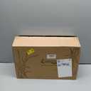 Water Hyacinth Wicker Basket, Decorative Woven Baskets with Built-in Handles, Hand-woven Storage Organizer for Organizing Pantry, Livingroom, Bedroom, Shelves, Toilet (2 PACK, Blended)