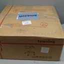 Towning Ergonomic Saddle Stool Chair with Wheels, Ultra-Quiet Rolling Salon Stool with Comfortable Thick Saddle Seat, Adjustable Stool Suitable for Commercial Office and Home Use