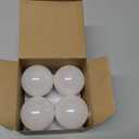 Amber Sleep Light Bulbs Dimmable, Blue Light Blocking, A15 1.5W(15 Watt Equivalent) Dim Light Bulbs for Lamp, 1600K Warm Light Bulb, E26 for Healthy Sleep, Bedroom, Kids Room, 4 Pack