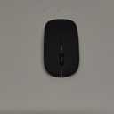 AIKOKOK Wireless Bluetooth Mouse, Rechargeable, Dual Mode Bluetooth 5.2 & 2.4G USB, LED Lights, Slim, Silent, Portable Computer Mouse for Laptop, PC, MacBook, iPad, Tablet (Black)