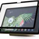 Penoval Detachable Paperfeel Screen Protector for Google Pixel Tablet 2023, Reusable Nano Tech, Easy Install & Detach, Anti-glare, Draw and Sketch Like on Paper