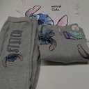 Disney Lilo & Stitch Girls Zip up Hoodie, T-Shirt and Pants Set for Toddlers and Big Kids (12)