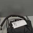 HKAI Baby Bouncer, Portable Baby Bouncer Seat for Babies 0-18 Months, 100% Cotton Fabrics, 3 Modes of use with Rocker and Stationary Options, Infant Rocker Chair with Hanging Toys-Dark Grey