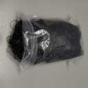 karlery 70s 80s Mens Long Curly Black Wig Afro Punk Rocker Halloween Party Costume Wig (1 Count (Pack of 1))