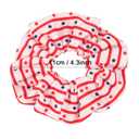 9PCS USA American Flag Hair Scrunchies for Women Girls Independence Day Patriotic Red White Blue Hair Ties Fourth of July Festival Ponytail Holder Hair Accessories Elastic Hair Band