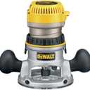 DEWALT Router, Fixed Base, 12-Amp, 24,000 RPM Variable Speed Trigger, 2-1/4HP, Corded (DW618)