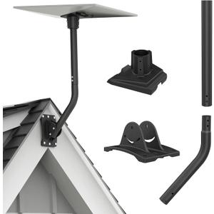 Mount for Starlink Gen 3, Adjustable Mounting Kit Compatible with Gen 3 Starlink Standard Dish, Heavy Duty Wall Mount Pole Mount for Starlink