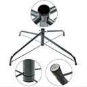  28 Inch Christmas Tree Stand for 4 to 10ft Christmas Trees, fits 1.3 inch Pole, Folding Christmas Tree Stand