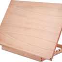 Large Artist Drawing & Sketching Board, 6-Position Adjustable Wood Drafting Table Easel, 24.8" L x 16.5" W (A2) Art Easel for Artist, Beginners, Students