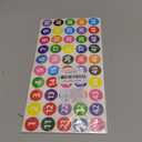 STARLIBOO Number Stickers 1-50, 20 Sheets Color Consecutive Number Stickers, 1000 Labels-1 inch Vinyl Self Adhesive Removable Numbered Label Ideal for Storage/Organizing/Office/Indoor/Outdoor