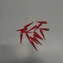 30 Pcs Wood Anchor, Stripped Screw Hole Repair Kit for Wood, Door Hinge Screw Hole Repair Fits Screws Sizes #2 to #16, Red