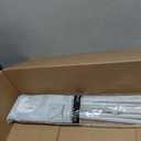 ClosetMaid Wire Shelving Support Brackets for 16 in. Deep Shelves, 12-Pack, with Anchors & Pins for Installation, White
