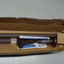 Tension Shower Curtain, Spring Shower Tension Curtain Rod, Closet Rod, for Windows or Shower, Rust Resistant Easy to Install, Umimile (Brown, 51-86)