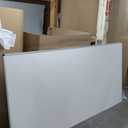 VIZ-PRO Dry Erase Board/Whiteboard, 96 x 48 Inches, Wall Mounted Board for School Office and Home 8' x 4'
