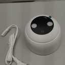 Ultrasonic Retainer Cleaner Machine - 453kHz Frequency,with Digital Timer, Auto Lift Tray,UVC+UVA Lamp,IPX6 & SUS304 Tank,Dental Clean Pod for Denture,Aligner,Mouth Guard,Jewelry,Toothbrush (White)