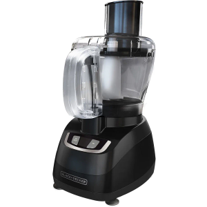 BLACK+DECKER 8-Cup Food Processor, Black, FP1600B