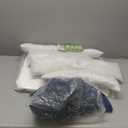 Orthopedic Dog Beds for Medium Dogs, Durable Egg Crate Foam Sofa Dog Bed wit Washable Removable Cover,Waterproof Lining,Pet Bed for Large Dogs (Navy Blue-Velvet, 26.4" L x 21.7" W x 6.2" Th)