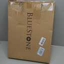 Bluestone Walker Tray Table with 2 Cup Holders, Gray