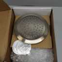 KOHLER 33631-Y-BN Cinq Round Single-Function Filtered Showerhead, Five-Layer Filtration, 2.5 GPM, Full Coverage Spray, Premium Durable Material, Vibrant Brushed Nickel