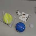 PetDroid Interactive Dog Toys Dog Ball,[Newly Upgraded] Durable Motion Activated Automatic Rolling Ball Toys for/Small/Medium/Large Dogs,USB Rechargeable (Blue)