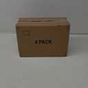 4 Tier Plastic Storage Bins with Lid 23QT, Stackable Storage Containers with Wheels, Folding Storage Boxes, Stackable Storage Bins, Closet Organizers and Storage for Living Room,Office,Dorm (4-Tier 23QT)