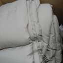 ROSGONIA King Size Comforter Set Oatmeal, 3pcs (1 Boho Comforter & 2 Pillowcases), All Season Bedding Soft Lightweight Bedspread Blanket Quilt