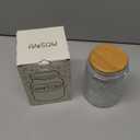 ANSQU Vintage Glass Jar with Lid, 23.7oz Airtight Glass Storage Canister Glass Food Storage Containers for Kitchen Counter, Pantry, Decorative Jar for Coffee, Tea, Sugar, Easter. Candy Cute Jar