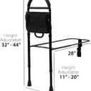Vaunn Medical Bed Rail for Elderly Adults Safety, ASTM F3186-17 Certified, Adjustable Bed Assist Handle and Grab Bar for Seniors, 300 lb, Tool-Free Assembly, Medium